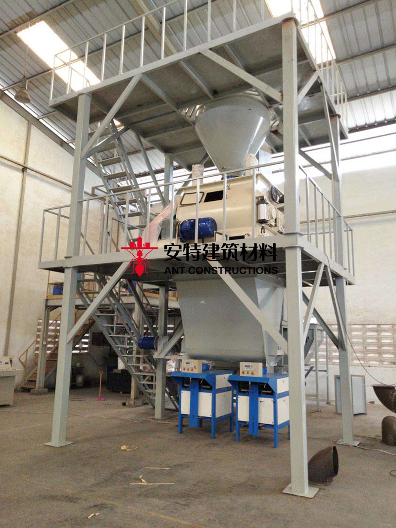 What should be attention when using dry mortar mix machine