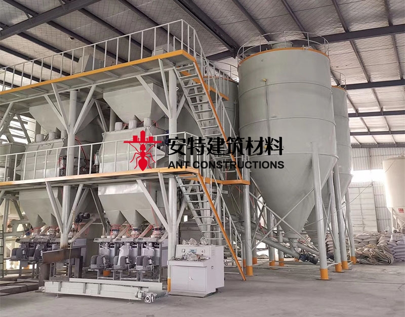 Double shaft putty powder mixer work principle and operation