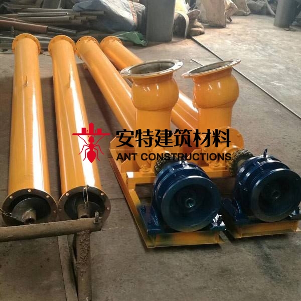 Screw conveyor application in putty powder production equipment