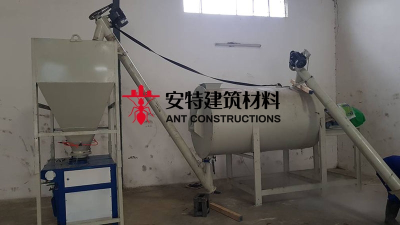 Several common couplings in lime wall putty spiral mixer machine
