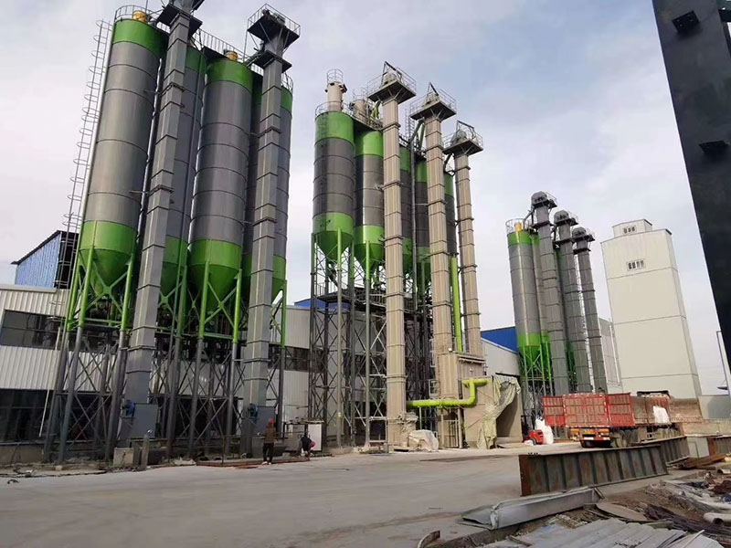 Basic configurations of dry mortar plant or production line