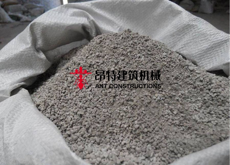 Materials composition and process of cement perlite mortar