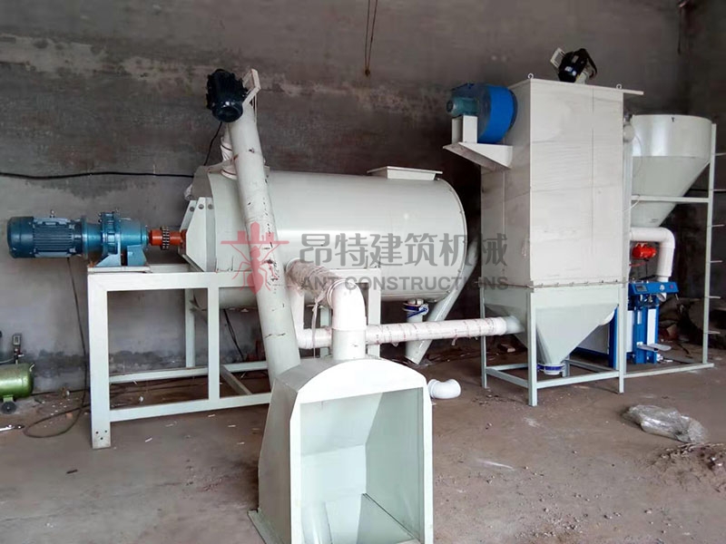 Simple small 1 ton dry mortar production line