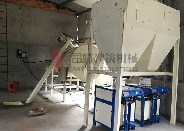 Premixed dry mortar mixing plant full line machine supplier