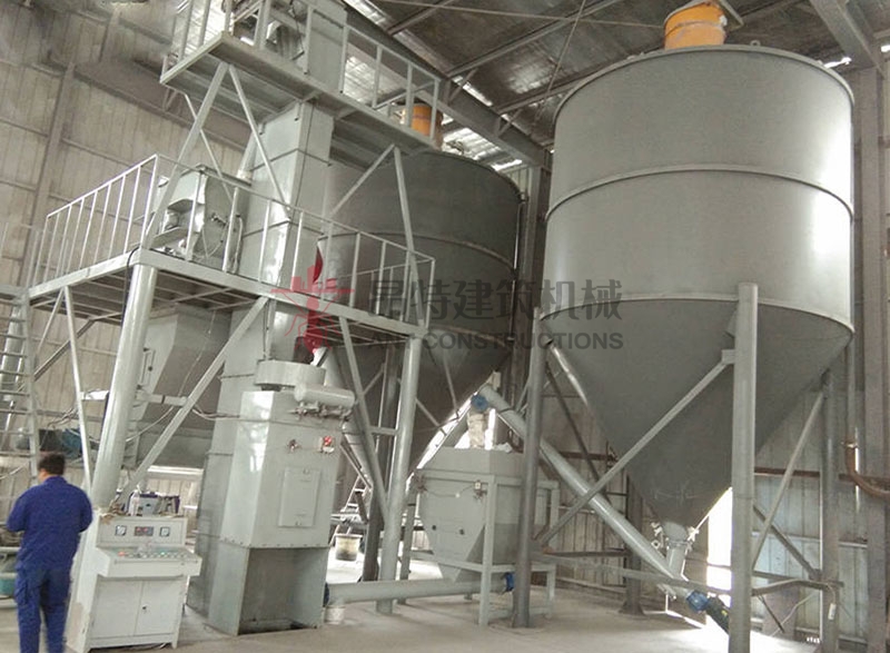 Lime powder based wall putty dry mixing production machine
