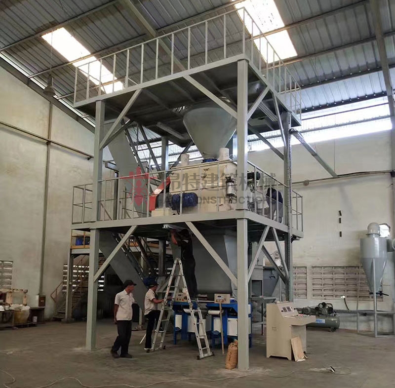ready dry mixing cement mortar mixer machine
