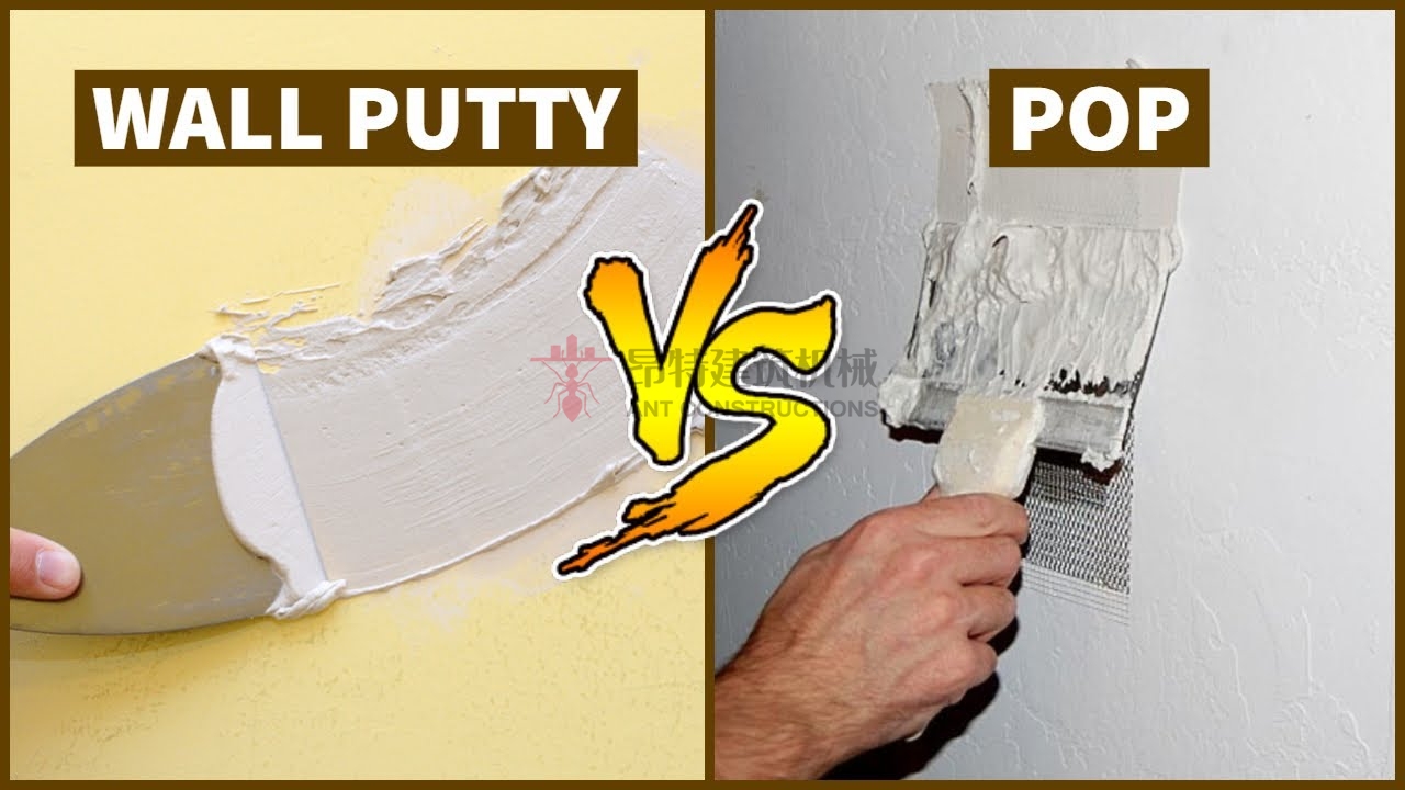 Expert in-depth introduce difference between Plaster of Paris (POP) and wall care putty
