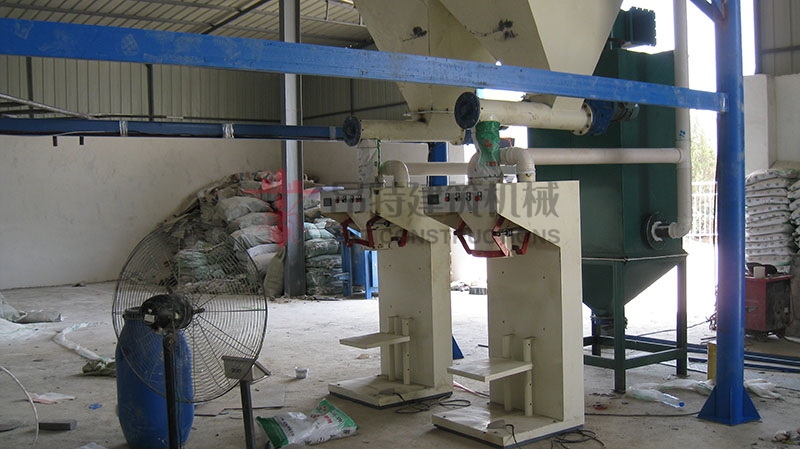 Color paint mortar automatic filling packaging machinery